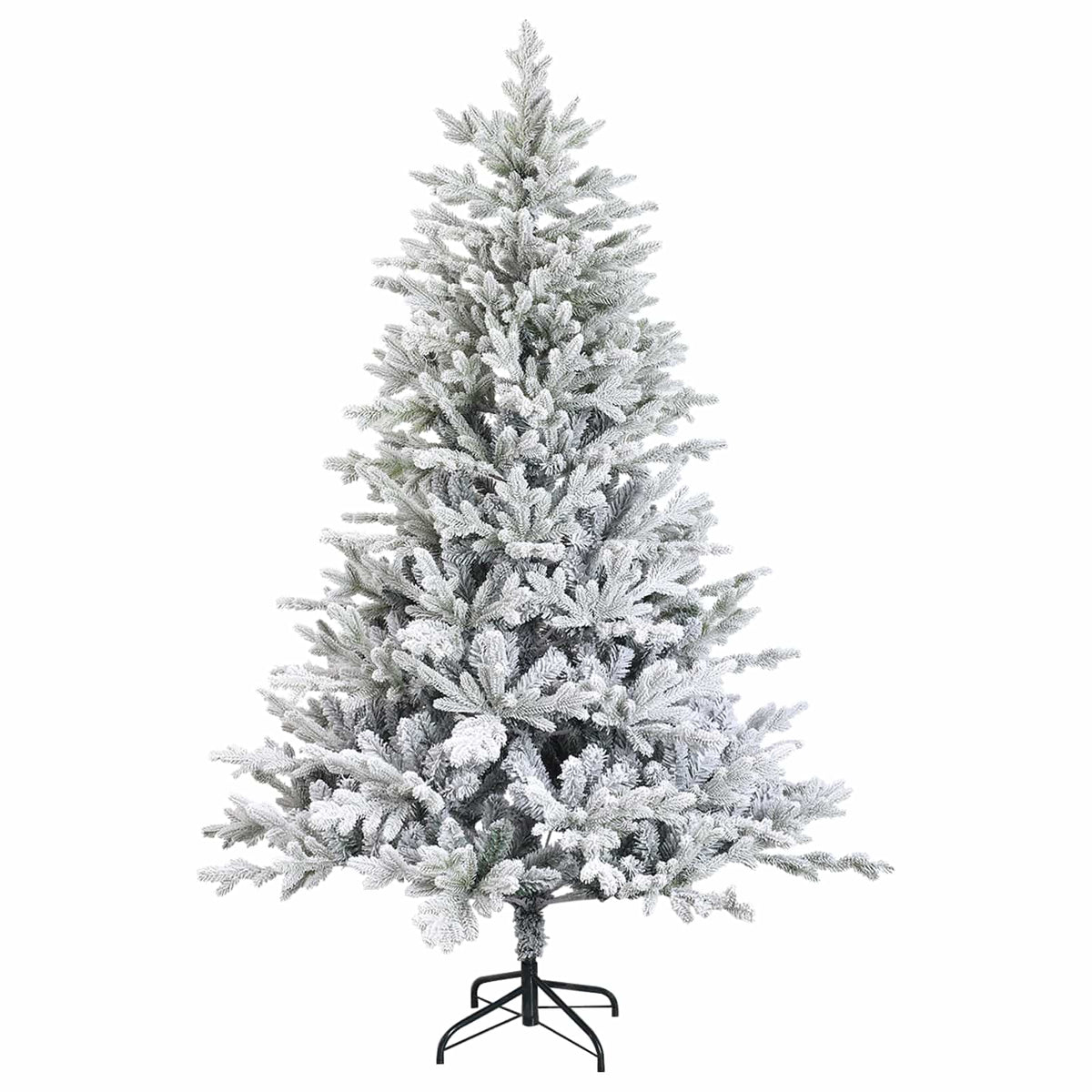 Kunstmatige Inklapbare Kerstboom 150 cm 150 LED's Warmwit