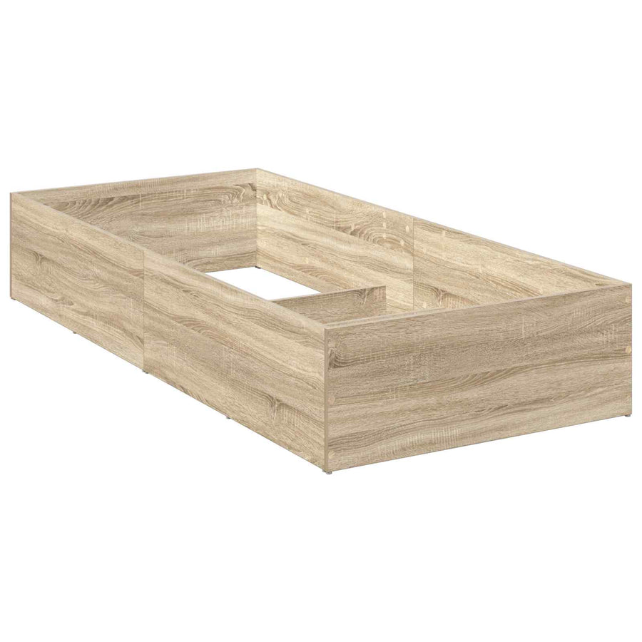 Bedombouw voor verstelbare bedbodem Sonoma Eiken 90 x 200 cm
