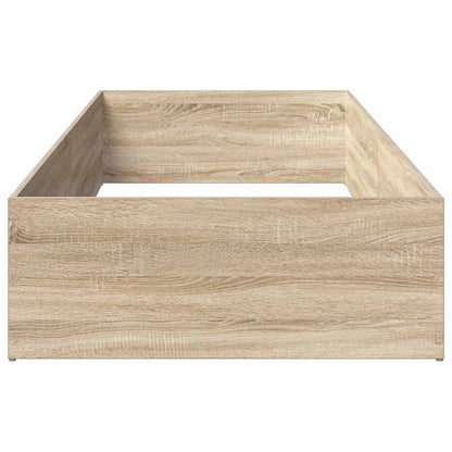 Bedombouw voor verstelbare bedbodem Sonoma Eiken 90 x 200 cm