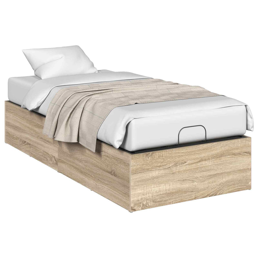 Bedombouw voor verstelbare bedbodem Sonoma Eiken 90 x 200 cm