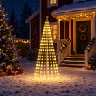 Kerstboomverlichting 180 cm 270 LED's warmwit