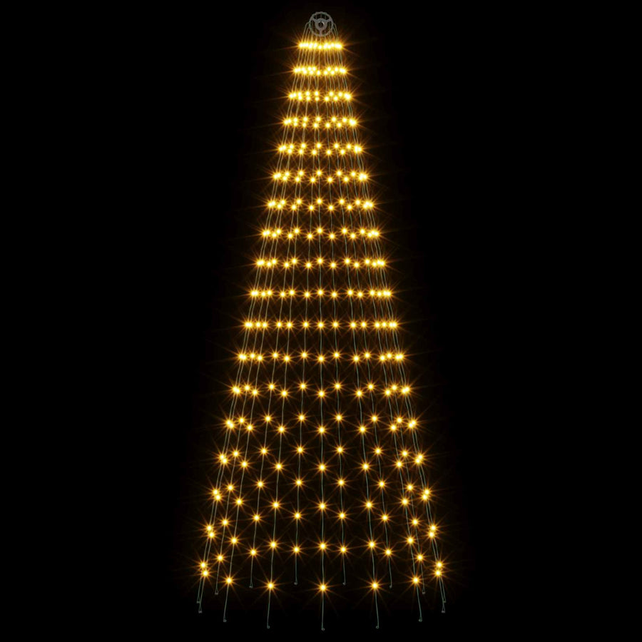 Kerstboomverlichting met 15 led's 270 LED's Warmwit