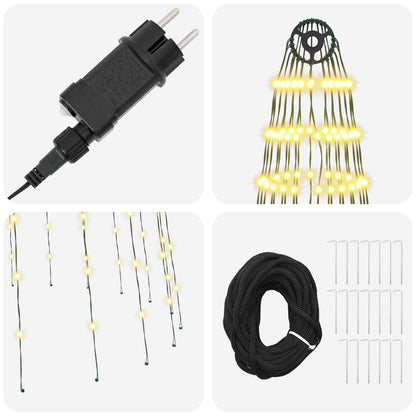 Kerstboomverlichting met 20 led's 500 LED's Warmwit
