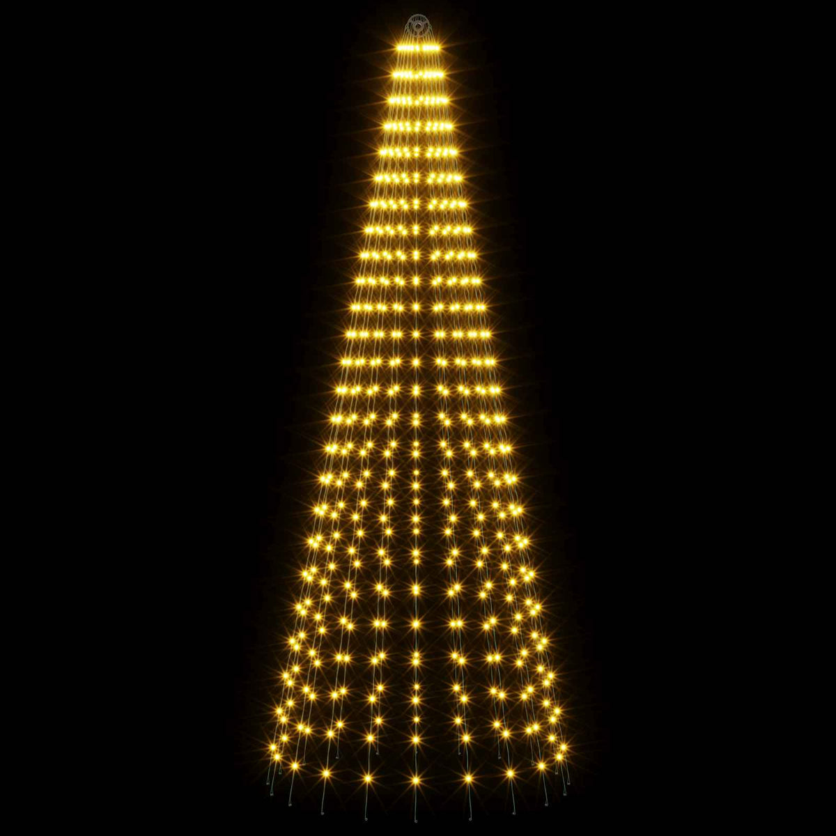Kerstboomverlichting met 20 led's 500 LED's Warmwit