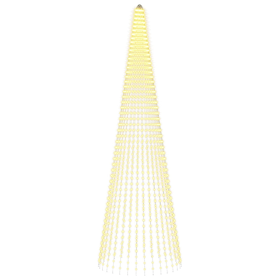 Kerstboomverlichting met 32 leds 1632 LED's Warmwit