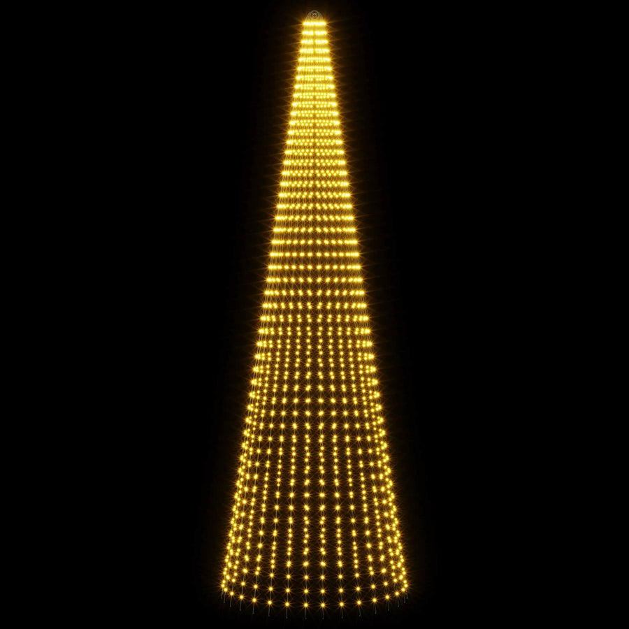 Kerstboomverlichting met 32 leds 1632 LED's Warmwit