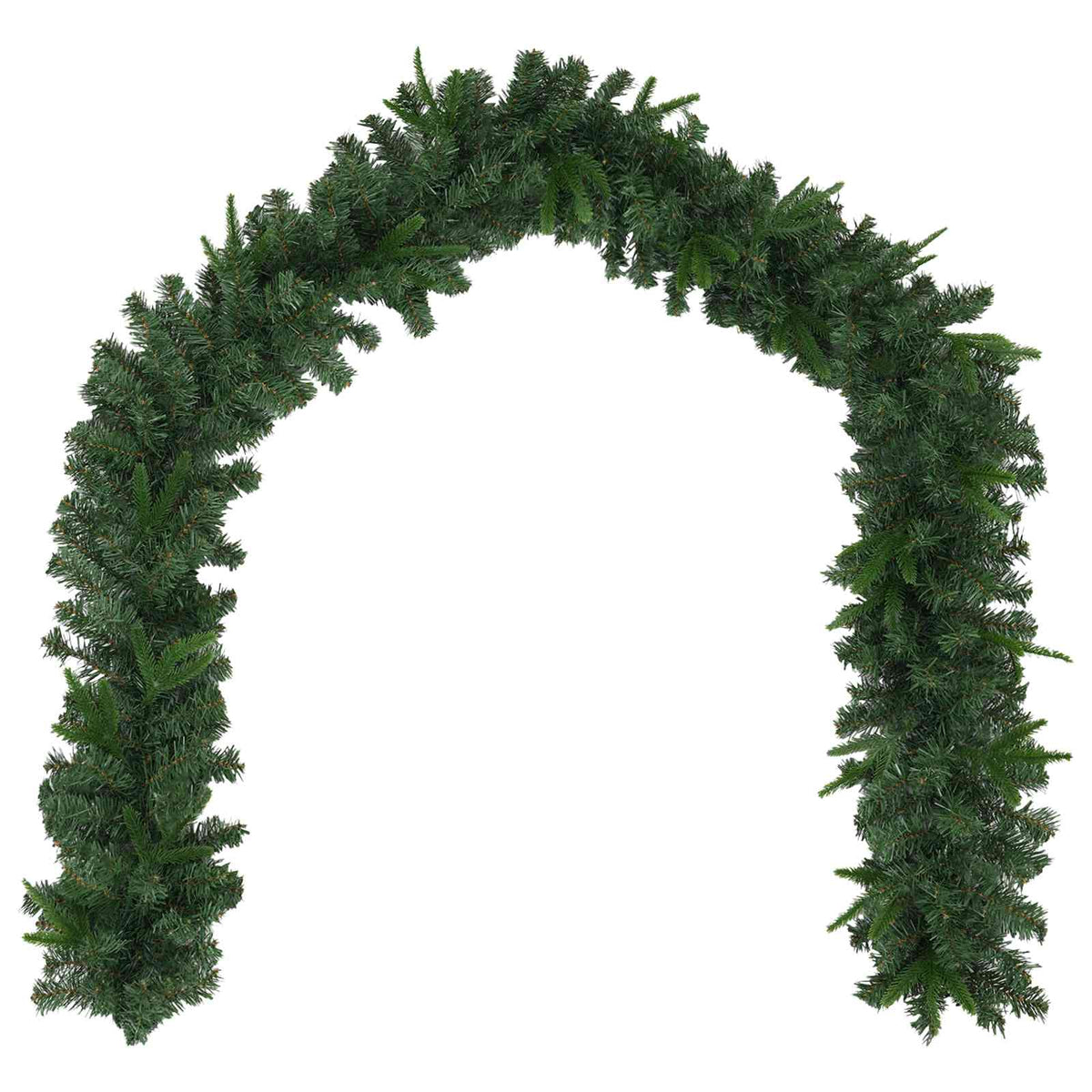 Mini-kerstbomenset 45 cm PVC en PE Groen