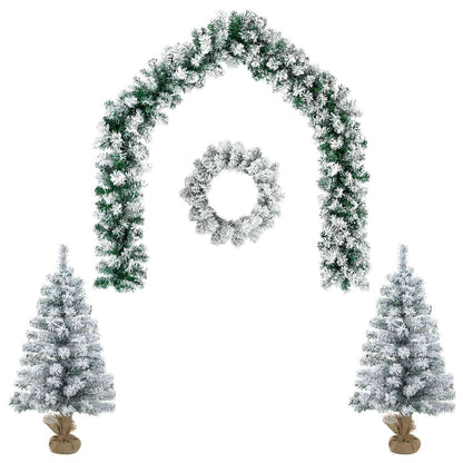Mini Kerstboom 90 cm PVC Wit