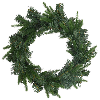 Kerstkrans Groen Ø 30 cm PVC en PE