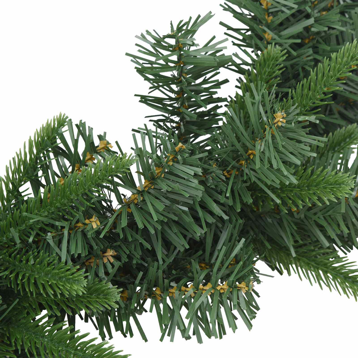 Kerstkrans Groen Ø 50 cm PVC en PE