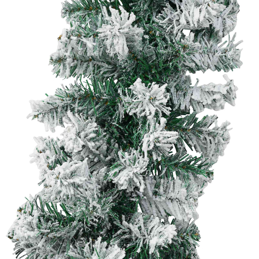 Kerstkrans Wit 270 cm PVC