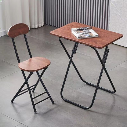 Ceruzo Klaptafel Met Stoel - Bruin