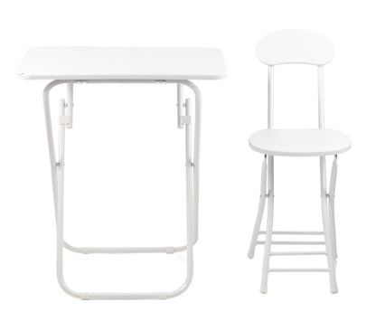 Ceruzo Klaptafel Met Stoel - Wit