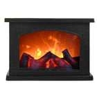 Sfeerhaard LED 20x12x20 cm zwart