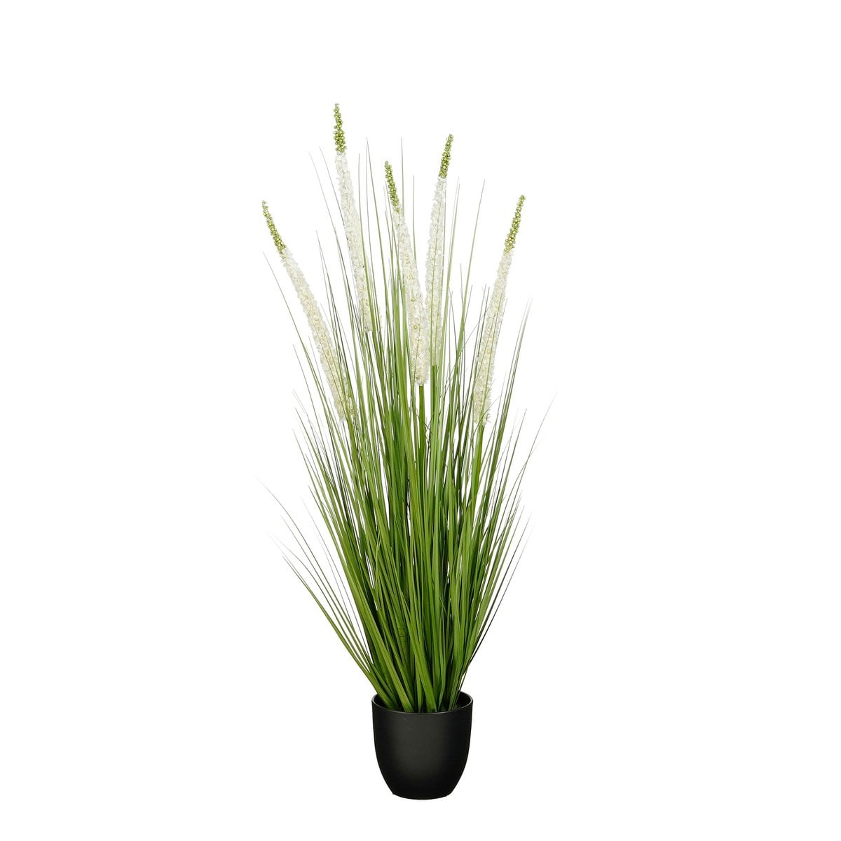 Kunstplant Siergras Wit