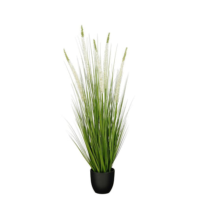 Kunstplant Siergras Wit