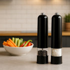 Ceruzo Electric Salt and Pepper Grinder Set - Adjustable Coarseness