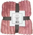 Fleece deken 150x200 cm roze