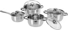 Ceruzo 8-Piece Pan Set - All Heat Sources - Induction
