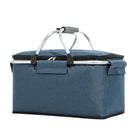 Ceruzo Cooler Basket Blue - Picnic Basket