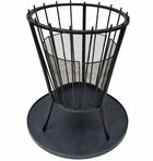 Vuurkorf 40 cm hoogte 61 cm gepoedercoat staal