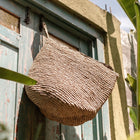 Wall basket UTARA Hanging storage basket made of Raffia