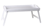 Ceruzo Breakfast Tray - White - 50x30 cm - Foldable