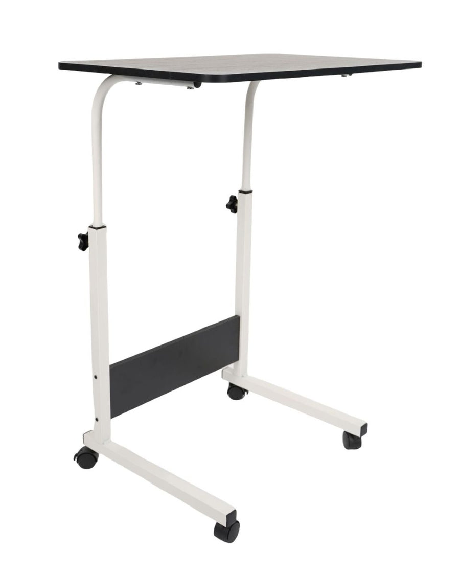 Ceruzo Laptoptafel - Zwart - Verrijdbare Bedtafel - Verstelbaar In Hoogte