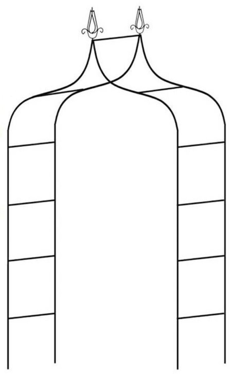 Ceruzo Rozenboog Deluxe 140 X 255 Cm