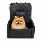 Autostoel hond 42x42x24 cm polyester zwart