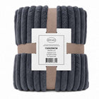 Fleece deken 150x200 cm antraciet