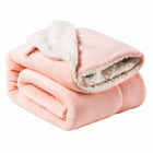 Fleece deken 150x200 cm roze