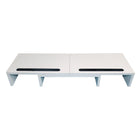 Monitor standaard wit verstelbaar 80-112,5 cm