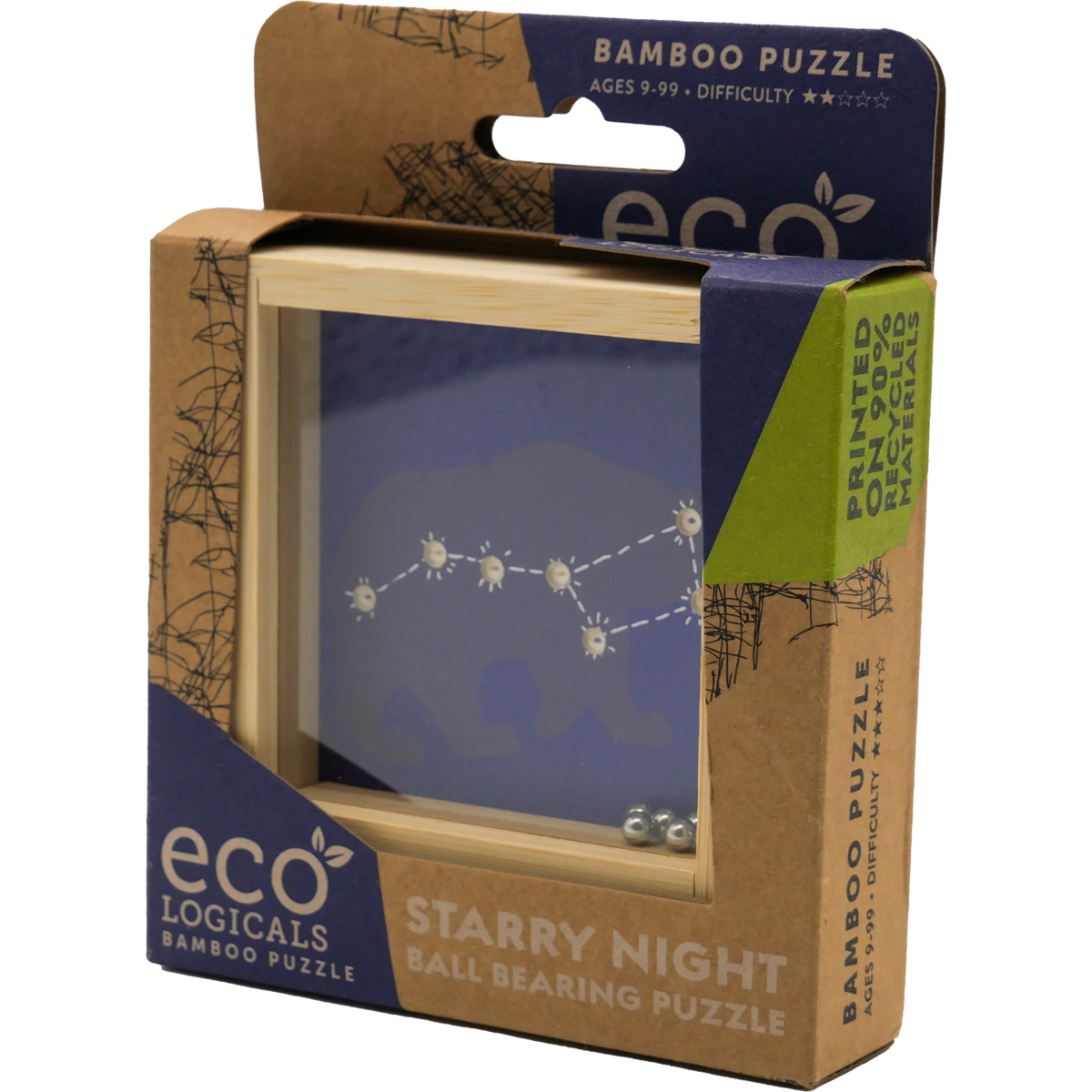 Balpuzzel bamboe Starry Night