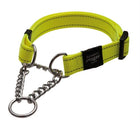 Honden halsband Rogz Fanbelt L geel 37-56 cm