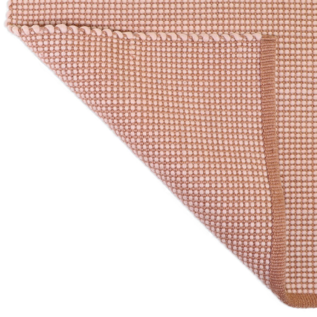Vloerkleed wol 160x230 cm nude kurkbruin