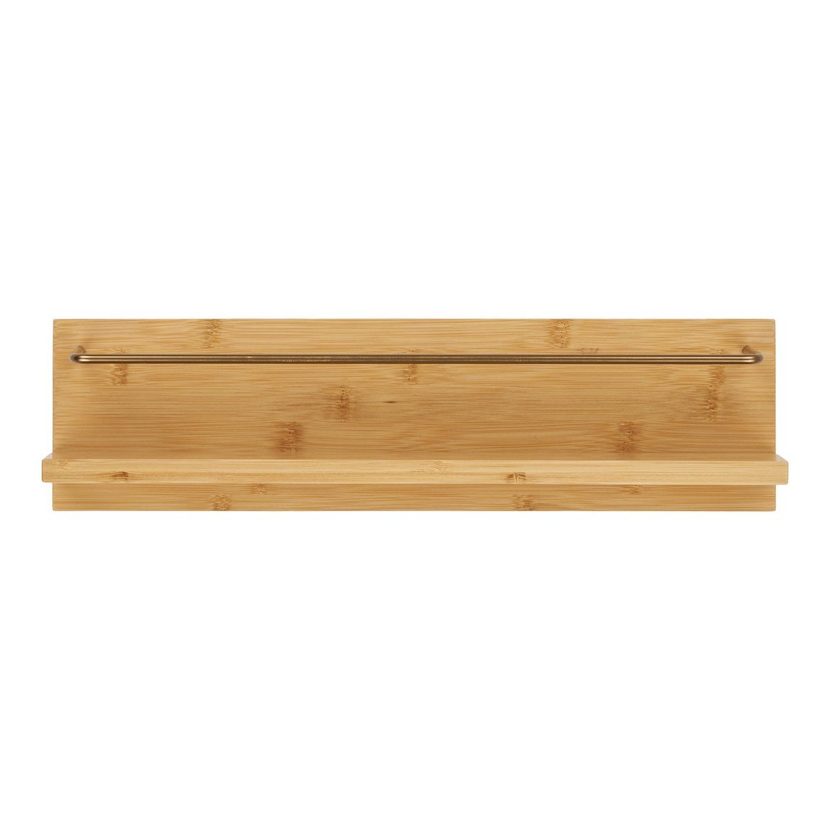 Wandplank bamboe 45x10x12 cm