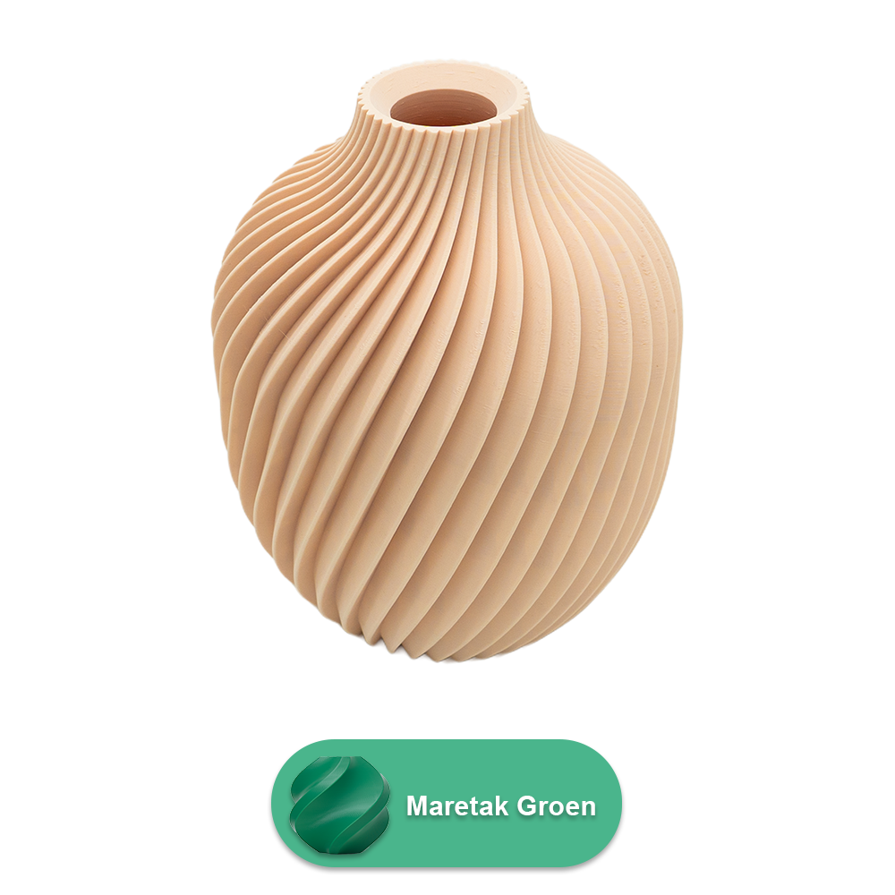 Nova 3D Vase - 3D Printed Vase - Sustainable PLA - Suitable for Artificial Flowers