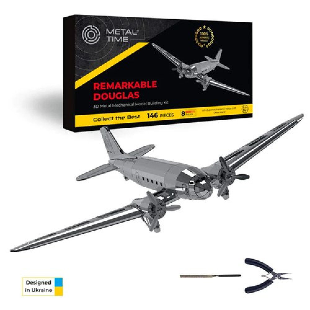 3D metalen bouwpakket Remarkable Douglas 31x21x13 cm