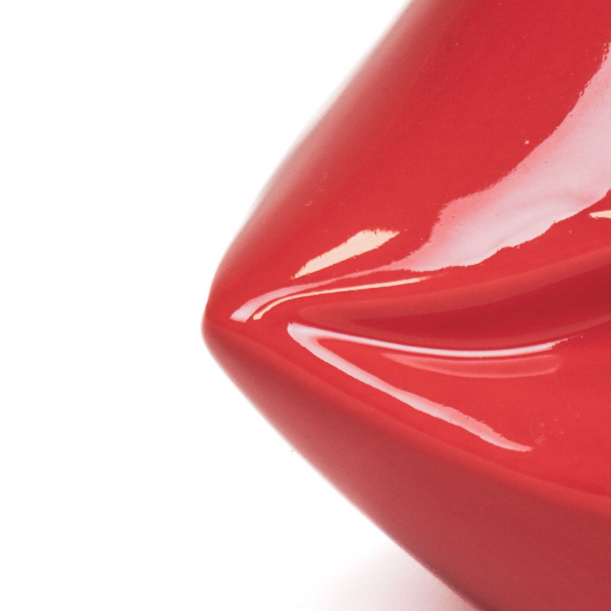 Vaas keramiek rood 21x19x11 cm