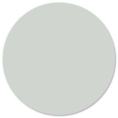 Wall circle plain pale green