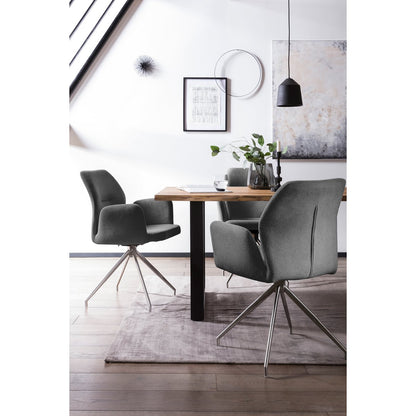 Eetgroep 5-delig massief acaciahout 160x90 cm