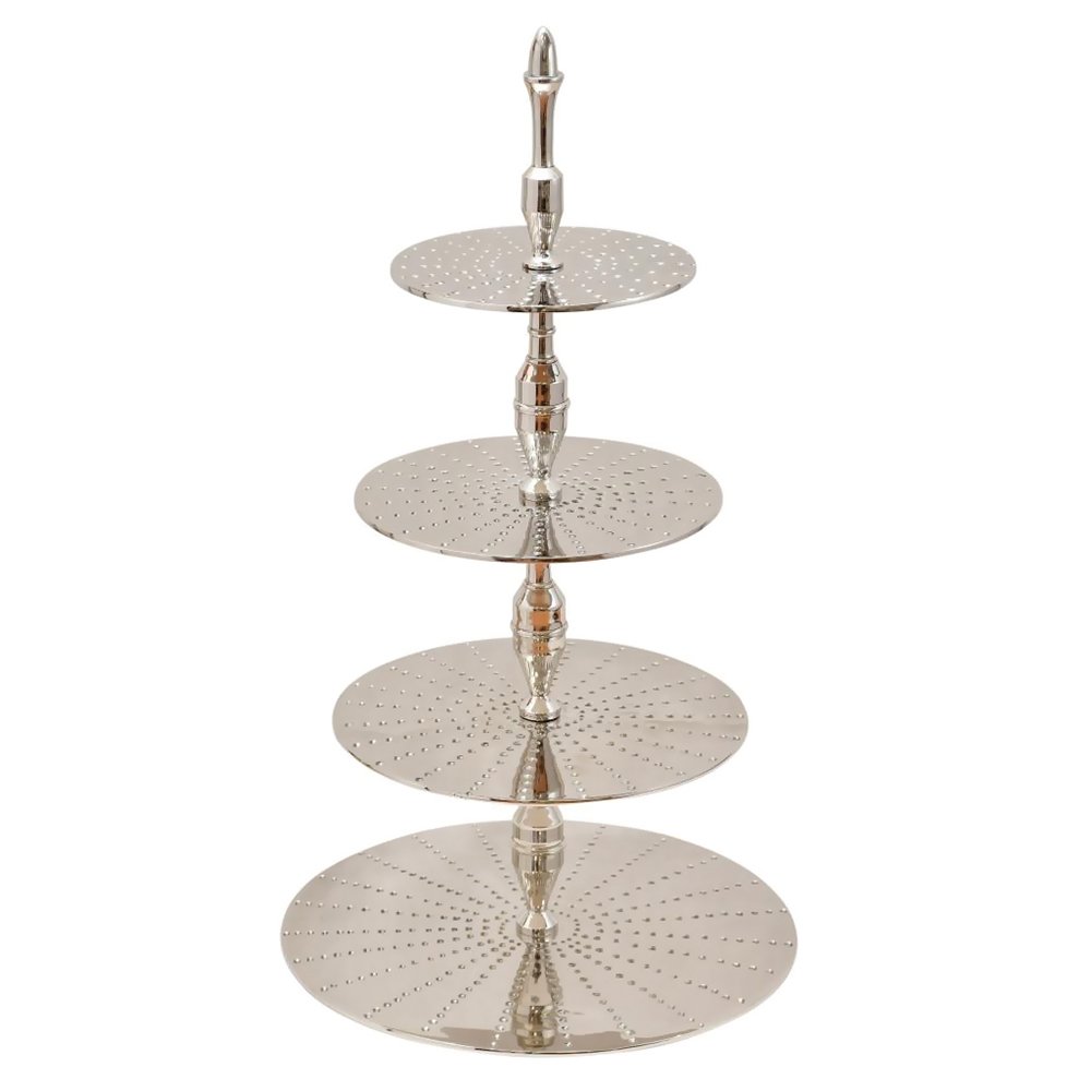 Dienaar zilver 4 lagen 73 cm