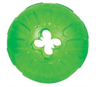 Hondenspeelgoed voerbal 10 cm groen