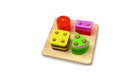 Pintoy Wooden Counting and Shape Puzzle