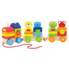 Pintoy 4 Friends Wooden Block Train