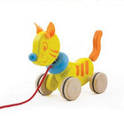 Pintoy P13500 Wooden Pull Along Cat