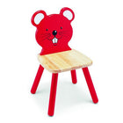 Pintoy P99241 Wooden Chair Red Mouse