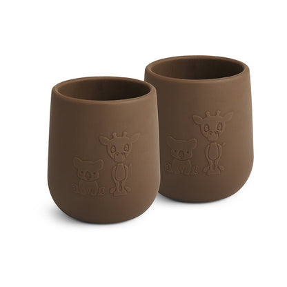 Kinderbeker siliconen 2-pack 145 ml Acorn