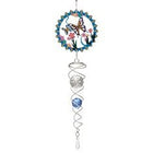 Windspinner Spin Art Butterfly Crystal Tail Garden Decoration